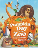Cover image of book Pumpkin Day at the Zoo by Susan Meissner, illustrated by Pablo Pino